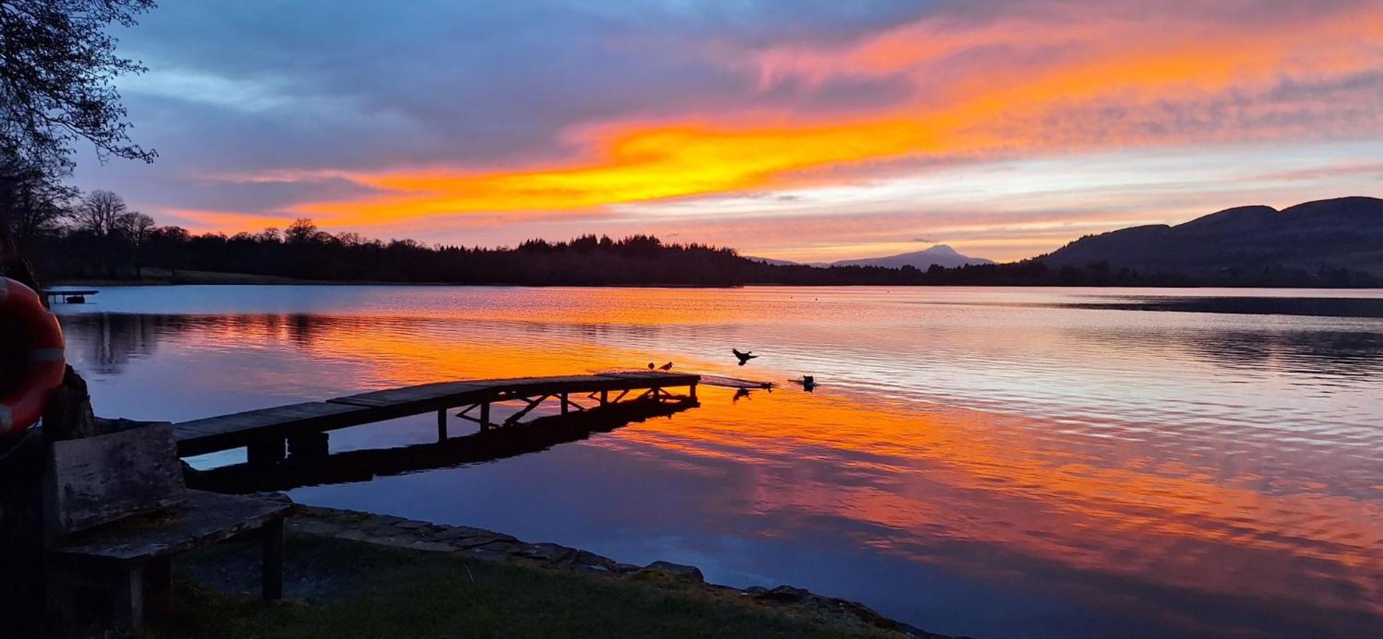 Lochend Chalets Port Of Menteith Dış mekan fotoğraf