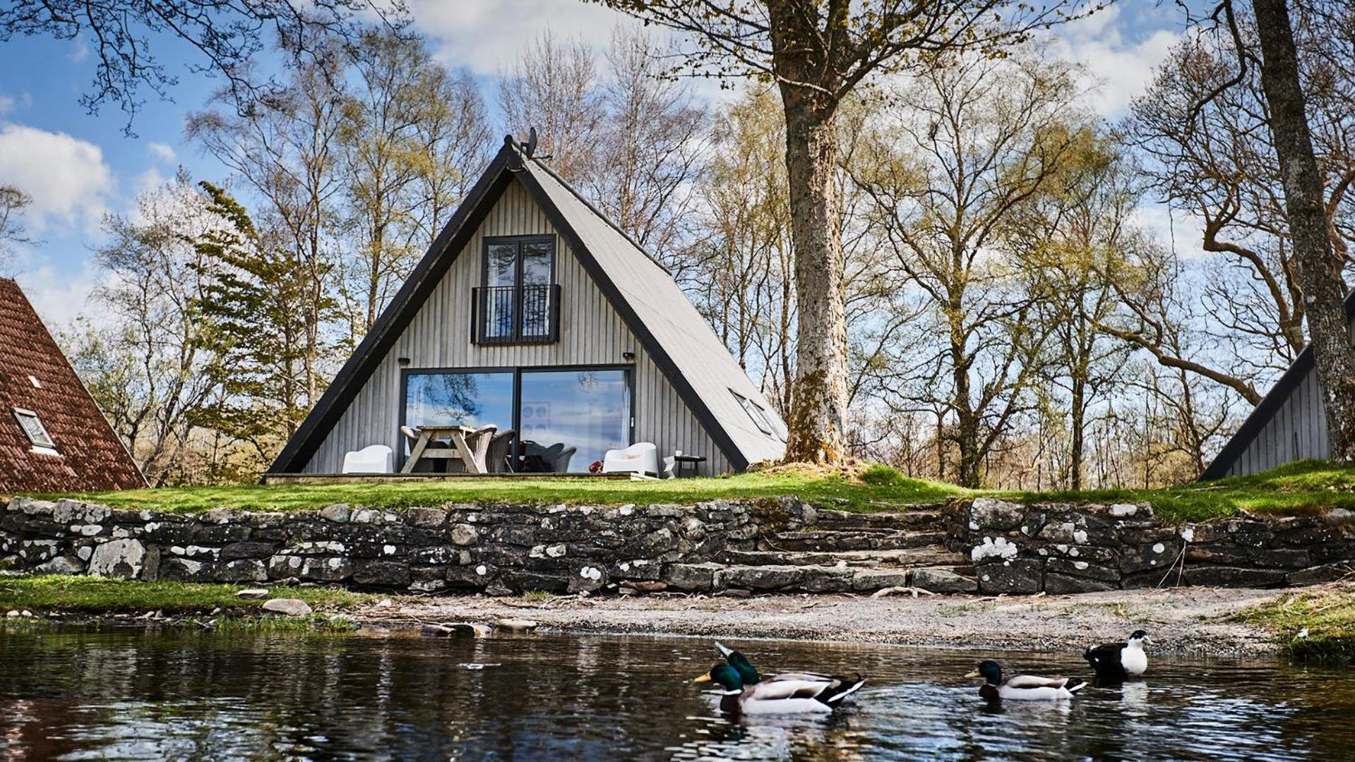 Lochend Chalets Port Of Menteith Dış mekan fotoğraf